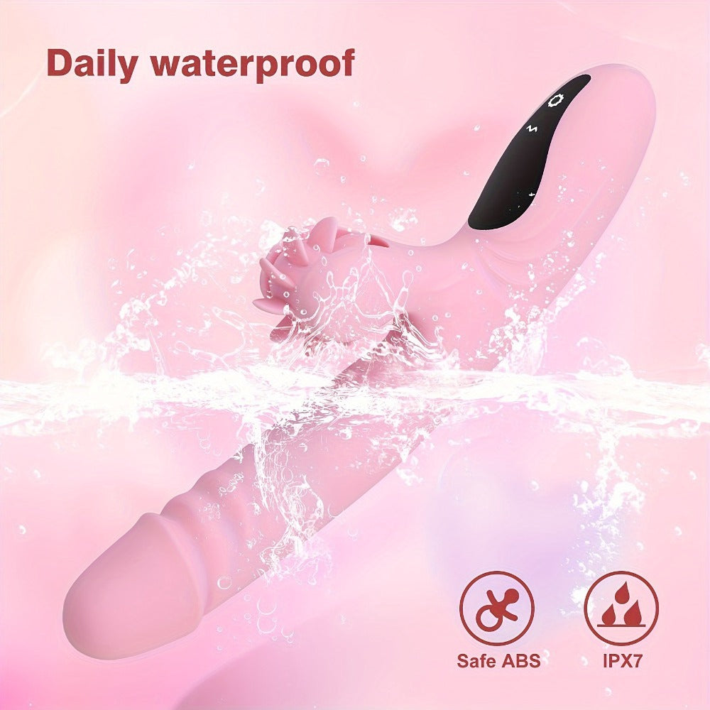 Bendable female vibrator