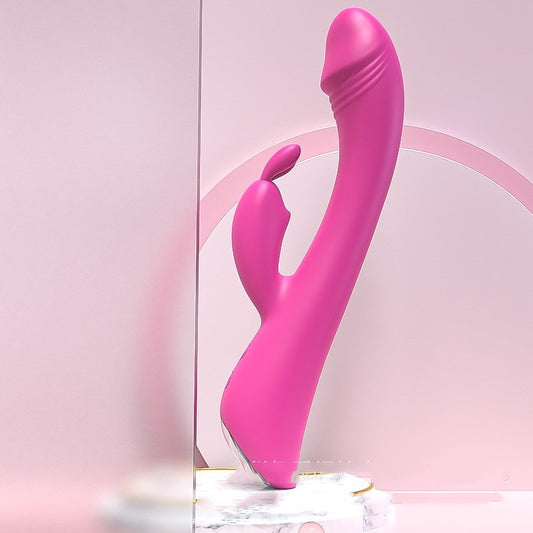 Rose Red Vibrating Spear – Pleasure Toy for Women