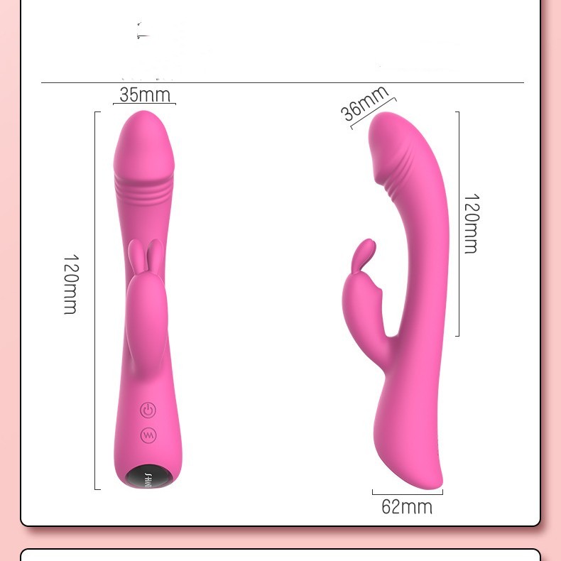 Rose Red Vibrating Spear – Pleasure Toy for Women